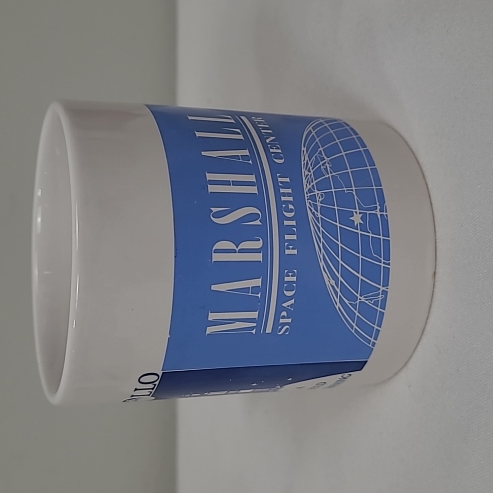 NASA Marshall Space Flight Center 25 years Anniversary Apollo coffee mug